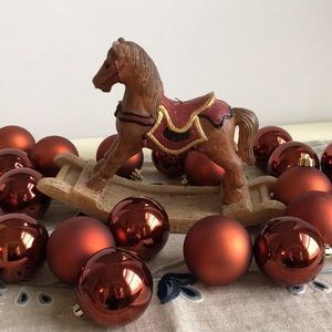 Pottery Barn Large Rocking Horse Candle